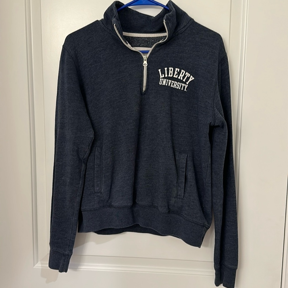 LU quarter zip